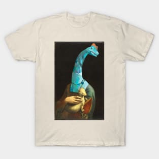 brachiosaurus with an ermine T-Shirt